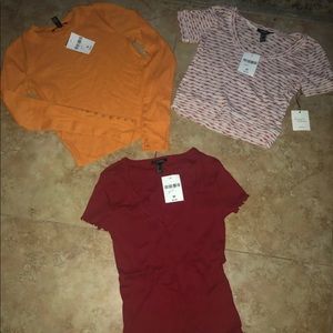 Women’s forever 21 size M blouse/T-shirt bundle